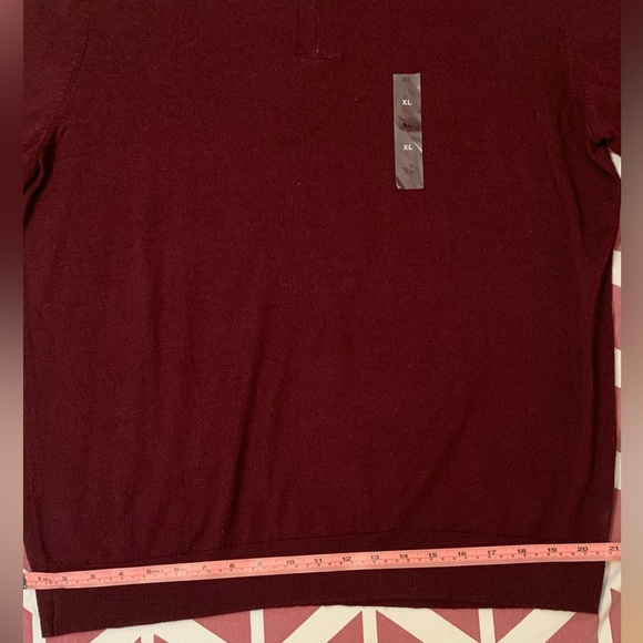 Club Room Men's Quarter-Zip French Rib Pullover Sweater Size S, L M, XL - Picture 6 of 10